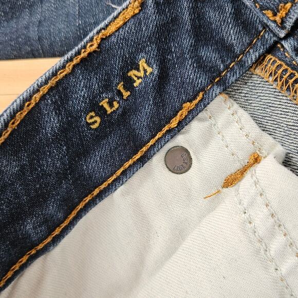 American Eagle Outfitters Slim Jeans Men’s 30x36 Extreme Flex Dark Wash Denim - Picture 8 of 10